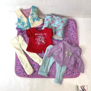 American Girl Our Generation Clothes Lot 7 Pieces Tops/Bottoms Beach Acc.